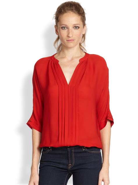 blouse pleated|Pleated Tops